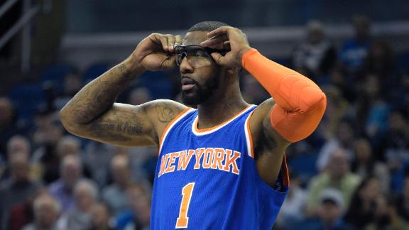 Amar'e Stoudemire returns, Knicks fall to Trail Blazers