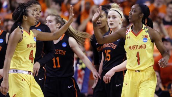 Maryland Pulls Away In 2nd Half To End Princeton S Unbeaten Season