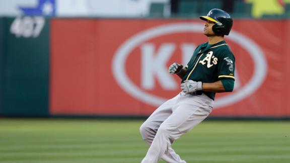 A's rule out immediate surgery for Crisp 