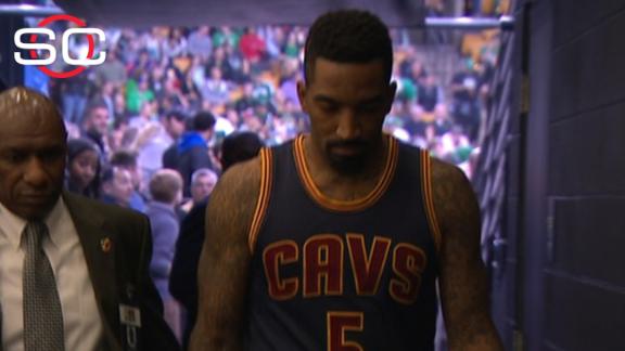 Cavs' J.R. Smith ejected after striking, injuring Celtics' Jae Crowder -  ABC7 Chicago