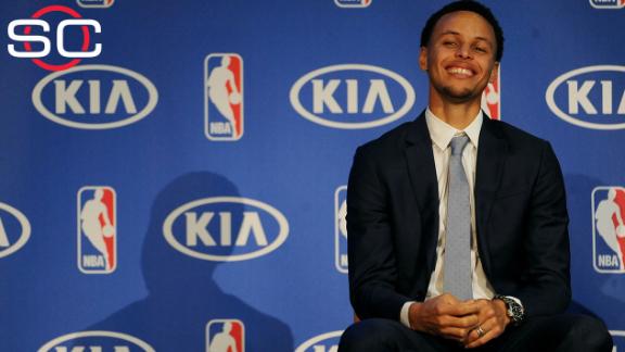 Stephen Curry Named 2014-15 NBA MVP