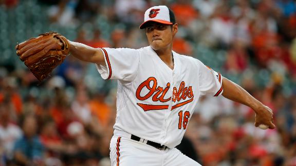 Wei-Yin Chen leads the way with eight shutout innings as the Baltimore  Orioles beat the Phillies …