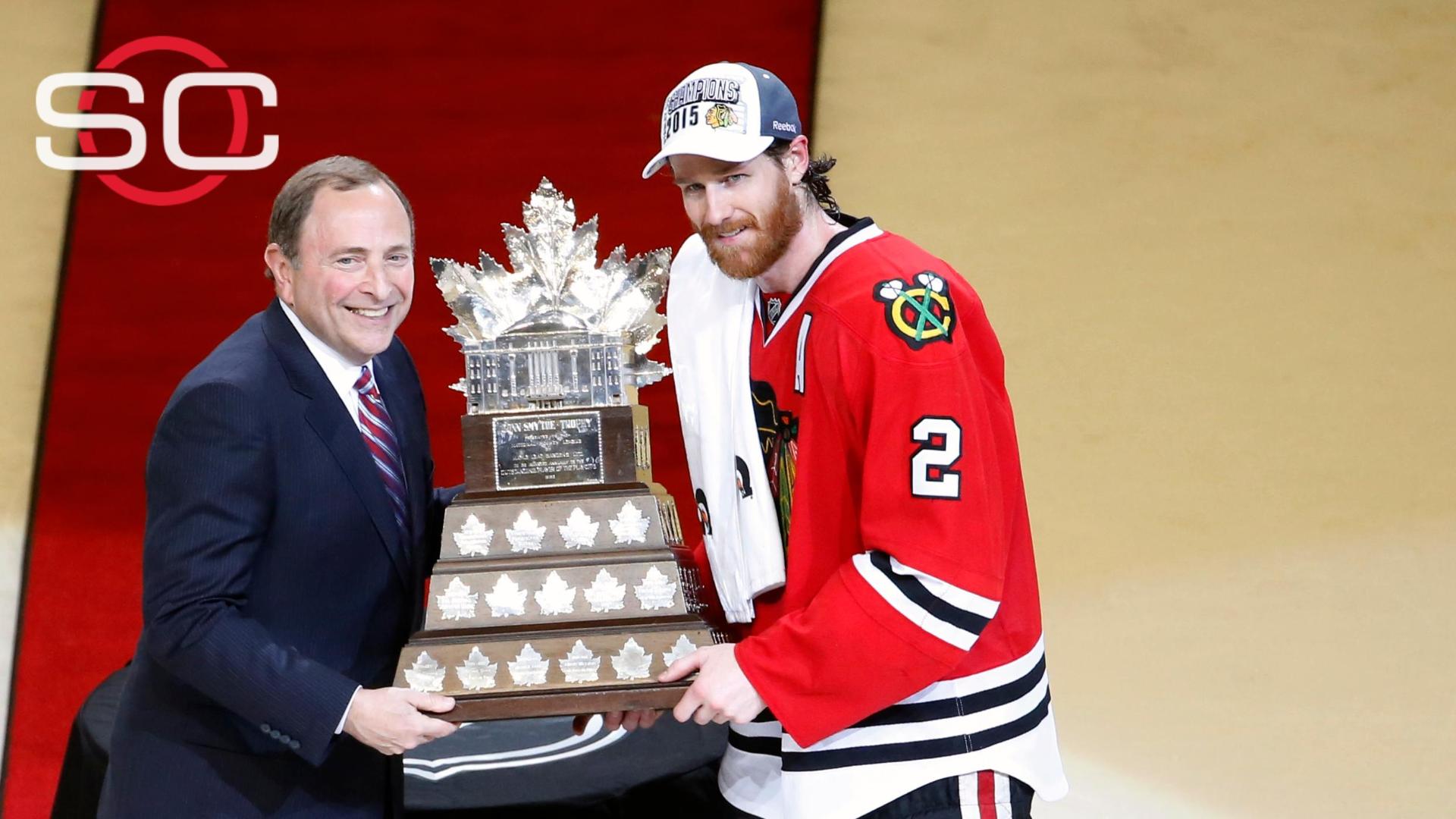 Duncan keith red jersey top