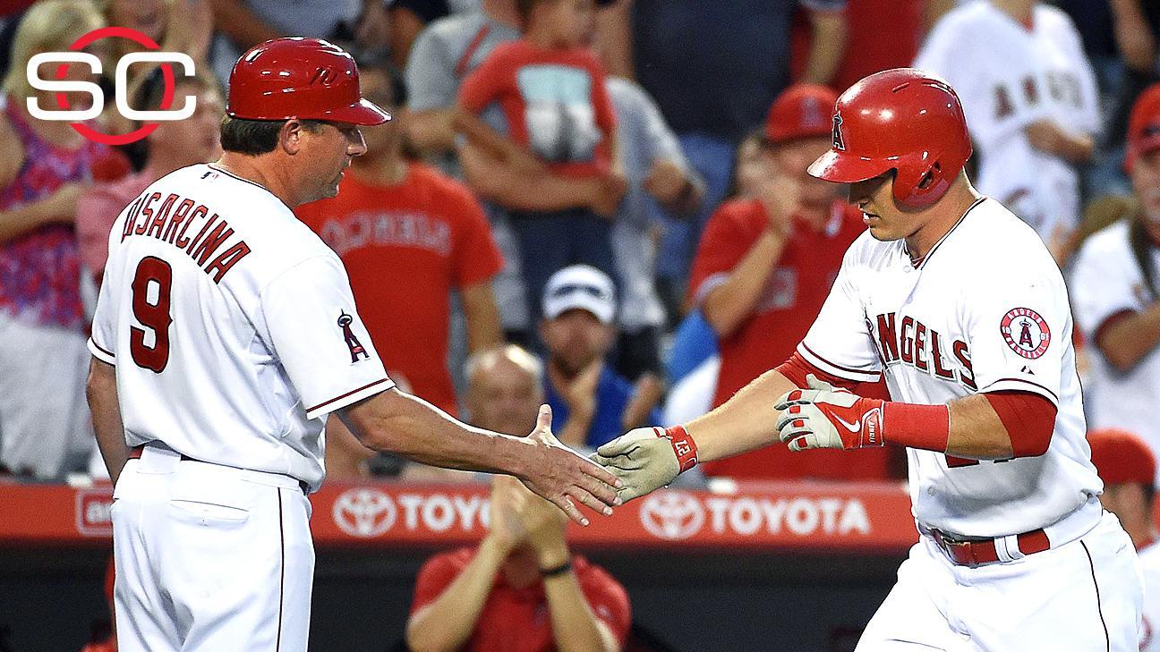 Mike Trout homers, makes a couple highlightreel catches in win vs