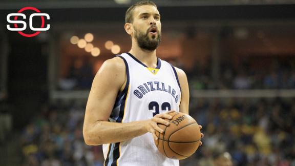 Memphis Grizzlies C Marc Gasol named NBA Defensive Player of the