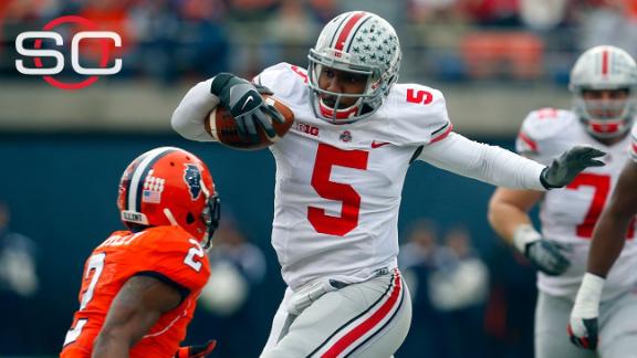 Former QB Braxton Miller focusing on learning receiver spot for Ohi.. -  ABC7 New York