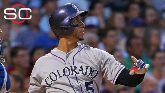 Dodgers Rumors: Rockies Reluctant To Trade Carlos Gonzalez Within