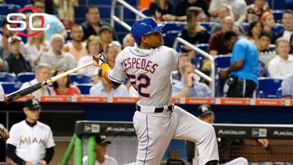 Yoenis Cespedes' home run leads Mets to Opening Day win