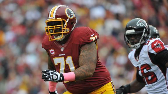 Trent williams hot sale redskins jersey