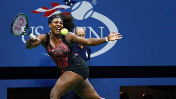 Serena Williams rallies by Bethanie Mattek-Sands after dropping fir ...