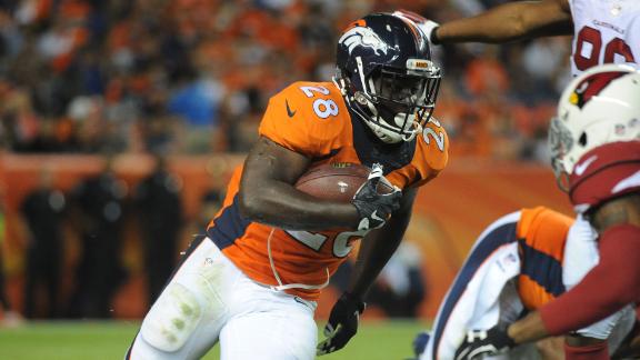 Montee Ball one of two players waived after Broncos' additions - ABC7  Chicago