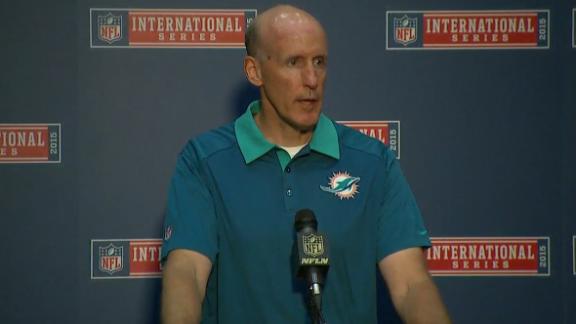 Miami Dolphins coach Joe Philbin takes blame for loss, defends