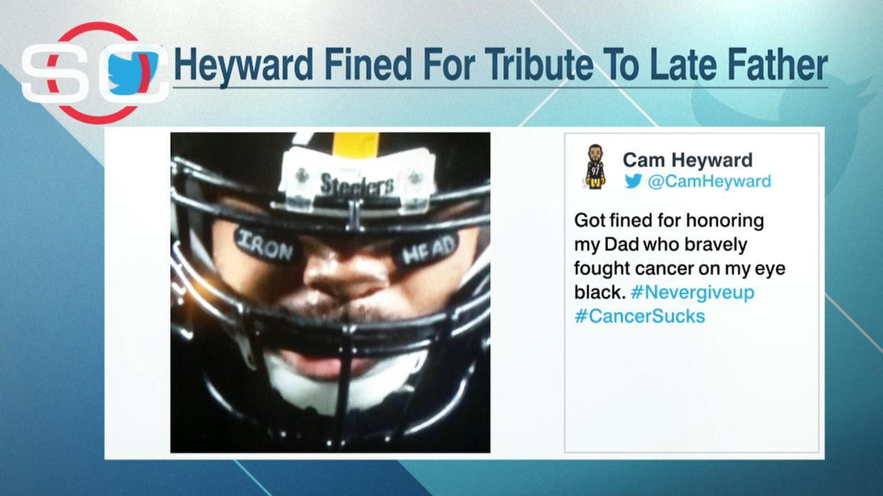 Eye black penalty: Cam Heyward gives up controversial decoration – The  Mercury News