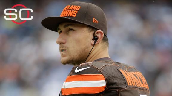 Browns covered up Johnny Football being drunk at practice