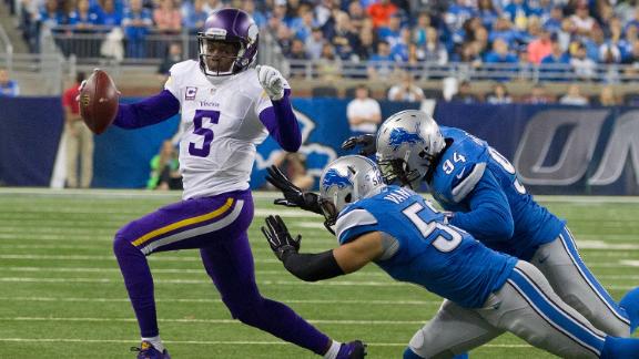 Vikings 28-19 Lions (Oct 25, 2015) Game Recap - ESPN