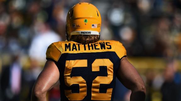 Clay Matthews says he had hoped to finish his career with the