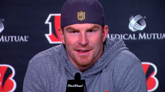 Andy Dalton says his reaction to J.J. Watt's comment 'wasn't warran.. -  ABC7 New York