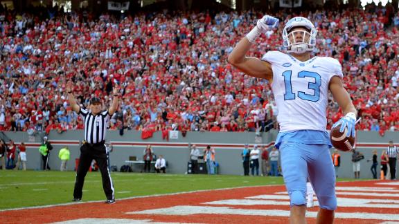 2015 NORTH CAROLINA TAR HEELS FOOTBALL ACC COASTAL CHAMPIONSHIP