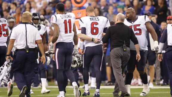 Brandon Weeden replaces injured T.J. Yates helps Texans beat