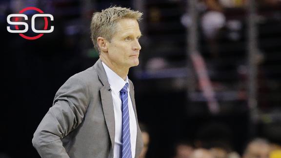 Coach Steve Kerr makes season debut on Warriors bench - ABC13 Houston