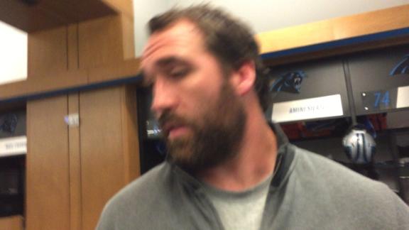 Panthers rule Jared Allen out for Sunday, and he's not happy about