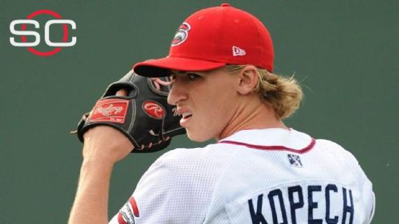 MICHAEL KOPECH PROSPECT VIDEO, RHP, MOUNT PLEASANT HIGH SCHOOL