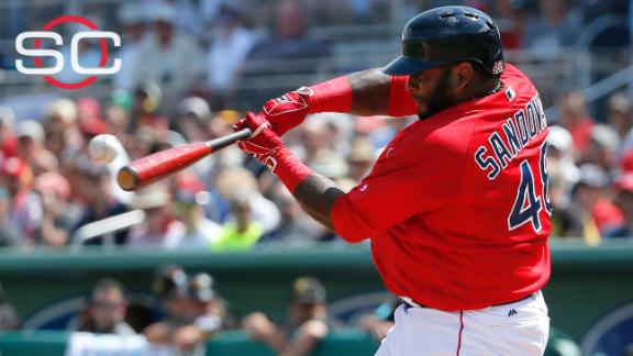 Sandoval benched by Red Sox, who give Shaw third-base job