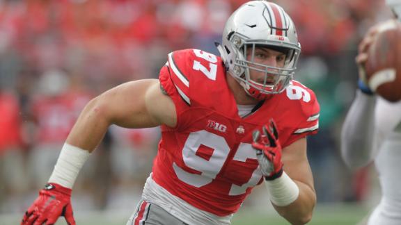 Simulcam: Nick and Joey Bosa go neck-and-neck in 40-yard dash