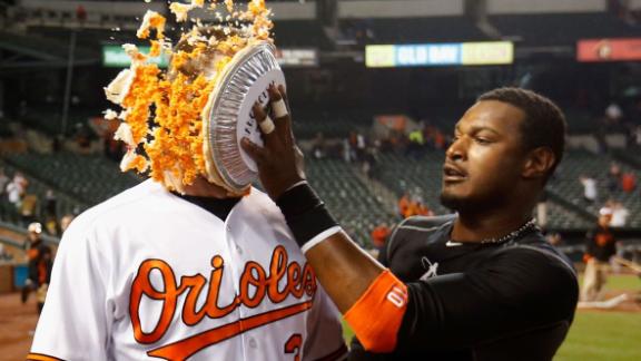 Baltimore Orioles ban postgame pie celebrations - ESPN