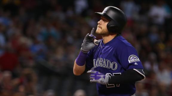 Watch: Rockies' Trevor Story clobbers 471-foot HR, sets team