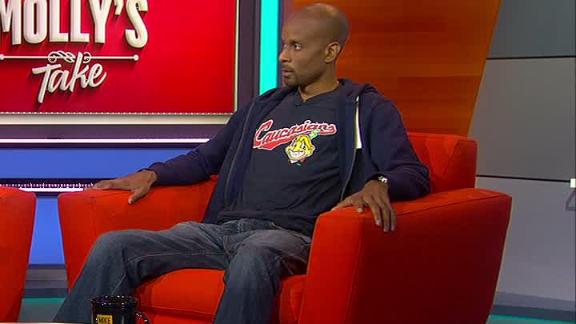 Bomani Jones Wore a Caucasians Shirt That Skewers the Cleveland Indians  on ESPN