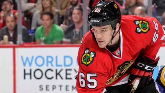 Blackhawks Andrew Shaw swallowed 2 teeth, received 18 stitches after taking  puck to the face vs. Panthers : r/hockey