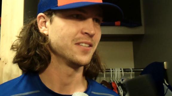 Mets' Jacob deGrom to stay in Florida with sick newborn