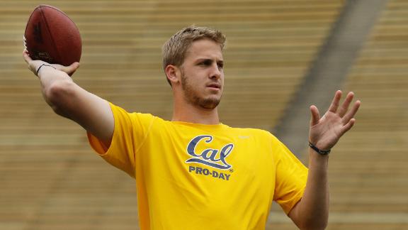 Los Angeles Rams select California QB Jared Goff at No. 1 overall 