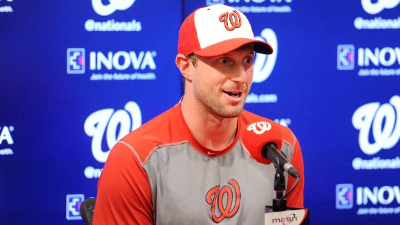 Nationals' Max Scherzer learns to like his different eye colors