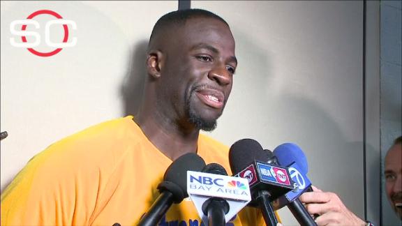 draymond green steven adams  odds  intent  kick  groin abc