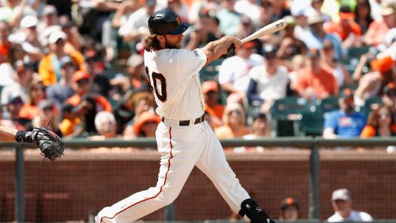 Madison Bumgarner hits like a DH while ending 40 years of pitcher exile