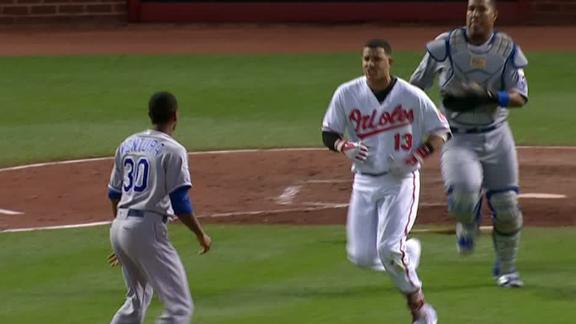 Yordano Ventura, Manny Machado ejected after HBP, punch cause