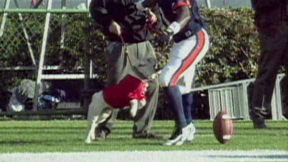 GameDay 100 Georgia bulldog tries to bite Auburn player