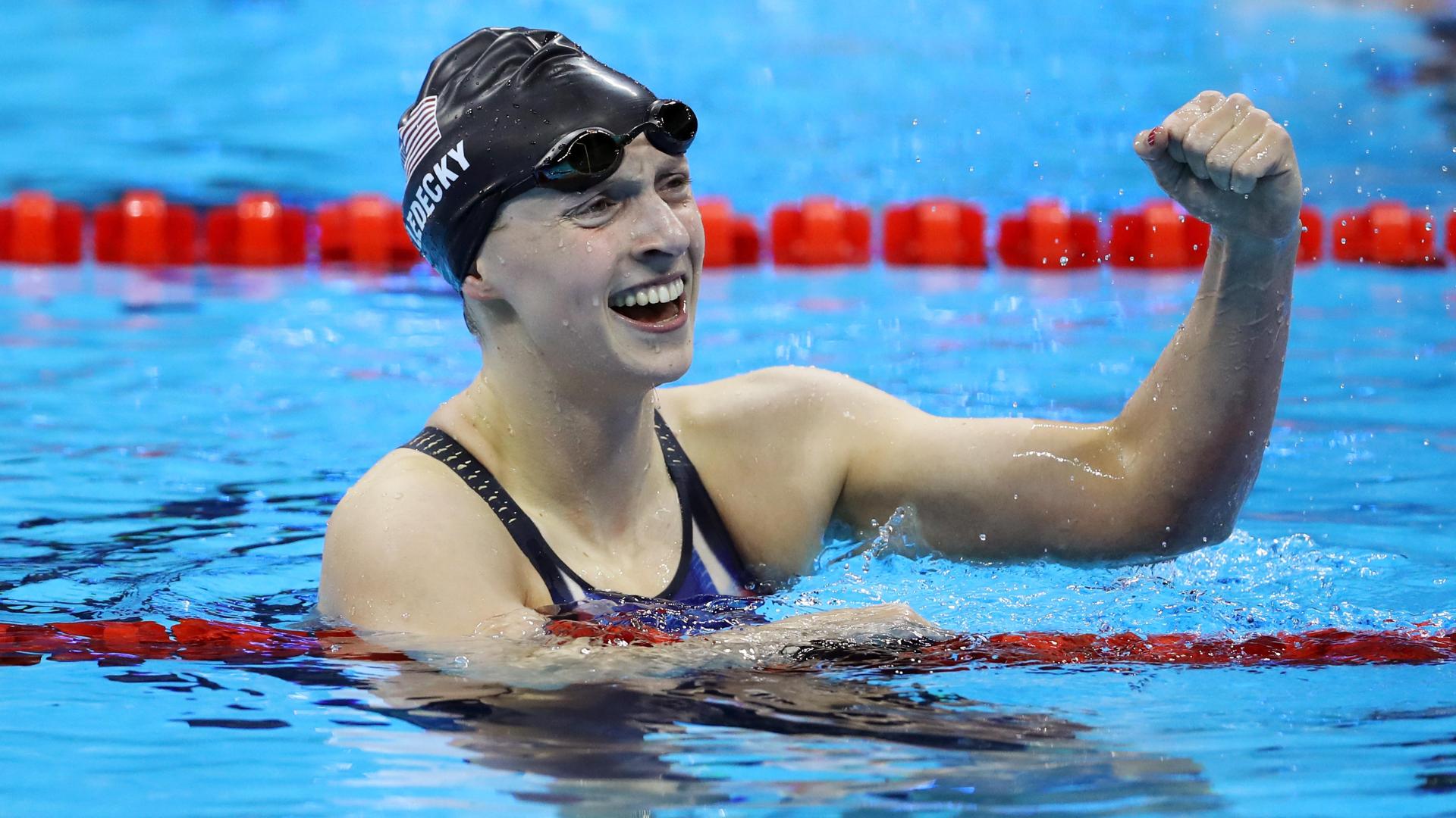 Katie Ledecky wins gold in 200-meter freestyle - ABC11 ...