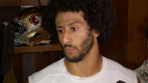 Colin Kaepernick explains why he sat during national anthem