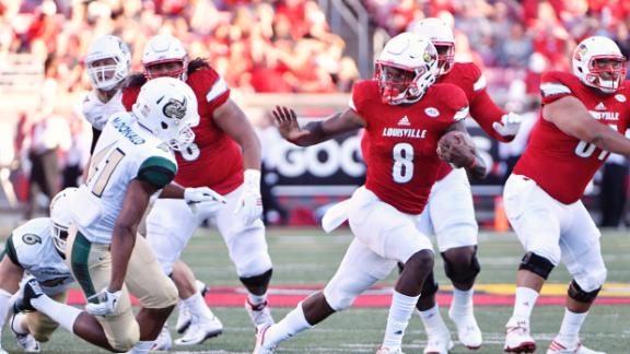 Louisville vs. Charlotte Football Highlights (2016) 