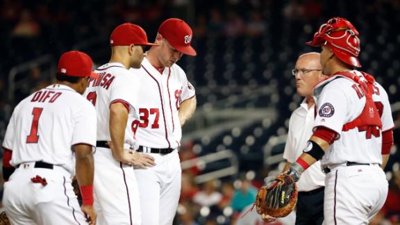 Nationals place Stephen Strasburg on disabled list with elbow injury