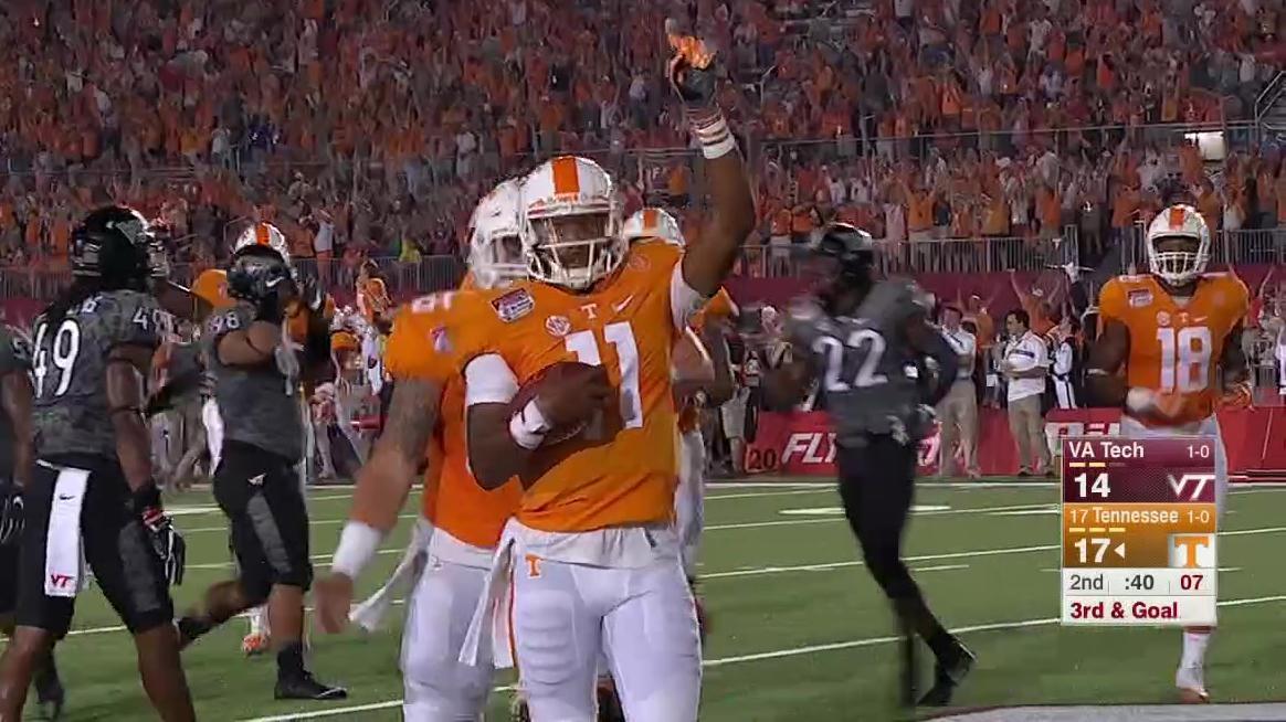 Virginia Tech vs. Tennessee Game Summary September 10, 2016 ESPN