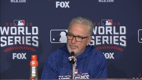 Chicago Cubs manager Joe Maddon defends decision to bring in closer Aroldis  Chapman with 5-run lead in Game 6 - ESPN