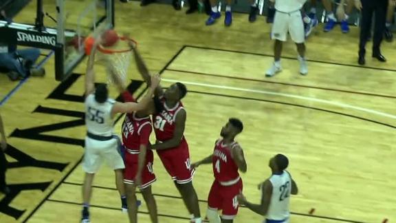 Fort Wayne Shocks No 3 Indiana In Ot For Program S First Win Over