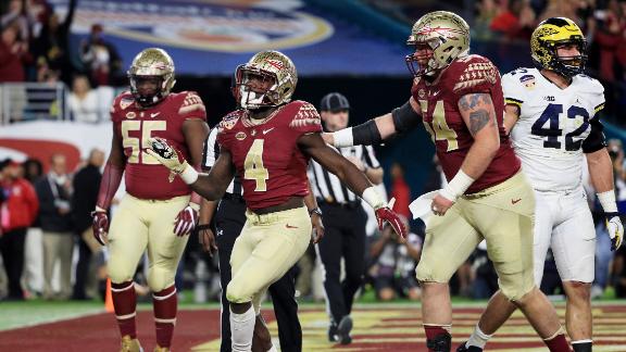 FSU standout rusher Dalvin Cook declares for NFL draft - ABC7 Chicago