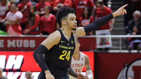 Oregon 73 67 Utah Jan 26 2017 Final Score ESPN
