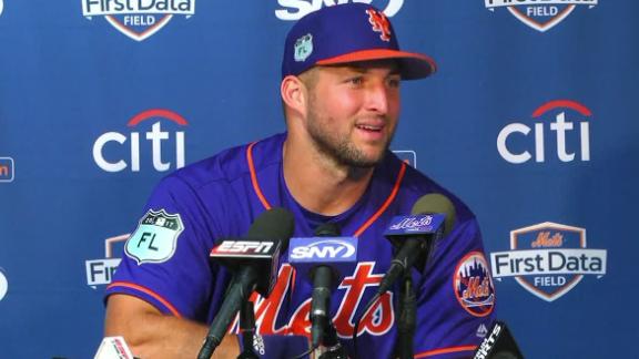 Mets invite Tim Tebow to big-league camp to add a little