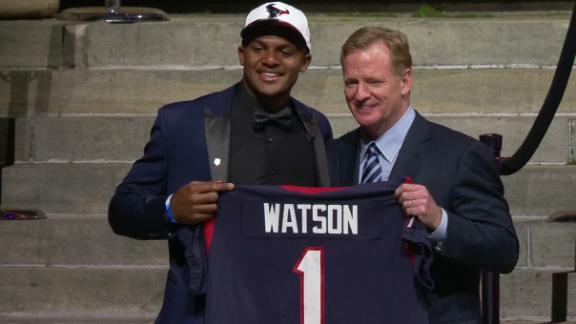 Deshaun Watson goes 12th to Texans after trade with Browns ...